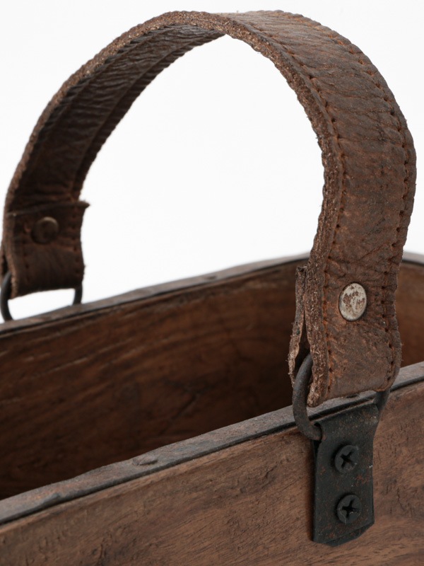 レザーハンドルウッドコンテナ PRAH1063