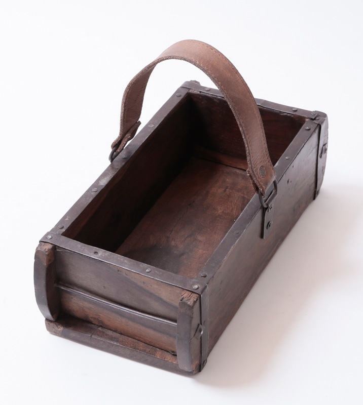 レザーハンドルウッドコンテナ PRAH1063