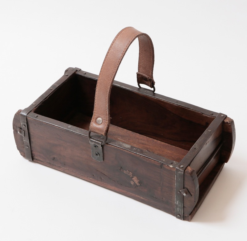 レザーハンドルウッドコンテナ PRAH1063