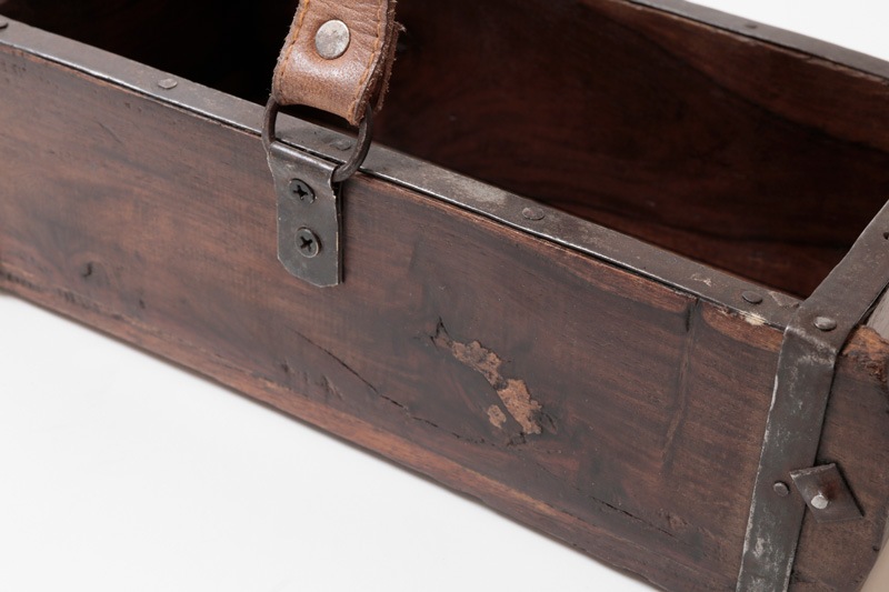 レザーハンドルウッドコンテナ PRAH1063