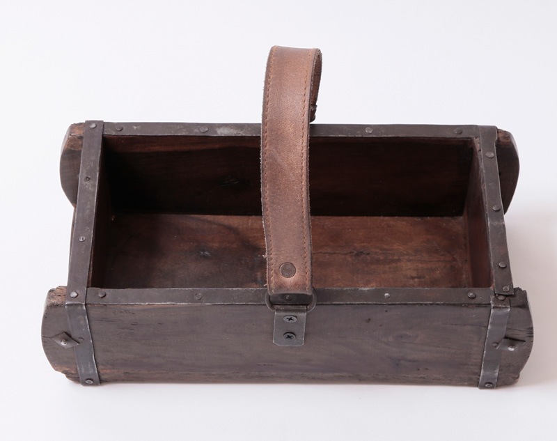 レザーハンドルウッドコンテナ PRAH1063