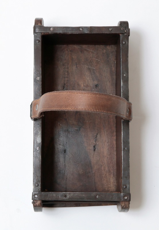 レザーハンドルウッドコンテナ PRAH1063