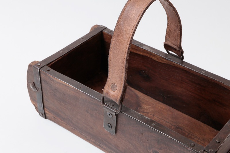 レザーハンドルウッドコンテナ PRAH1063