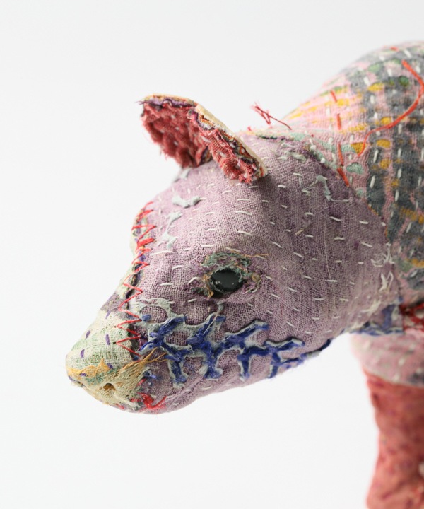 ファブリックアニマル オブジェ （ラリーパッチ） M68-2434MX