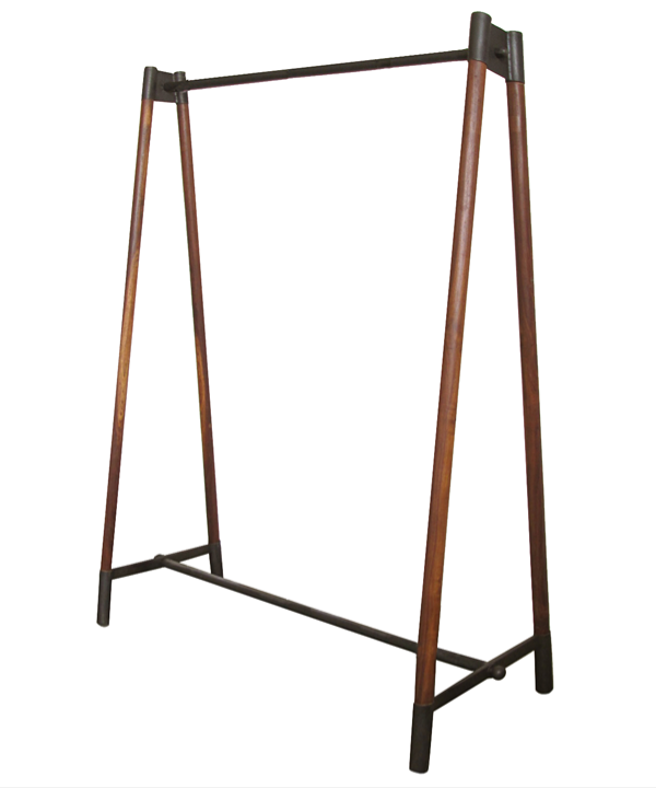 アカシア＆アイアン洋服ラック  IAPF-331A 【送料D】 ★【2月下旬頃入荷予定】