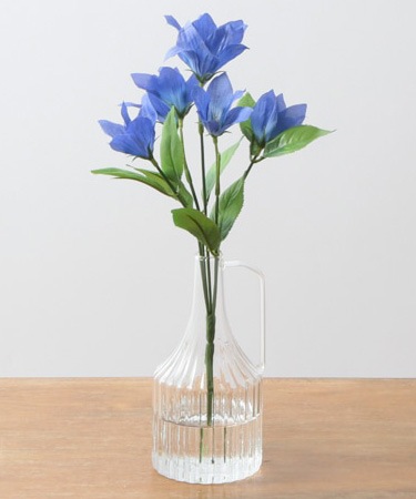 ハンドル付ガラスベースS 17cm M55-1420CL