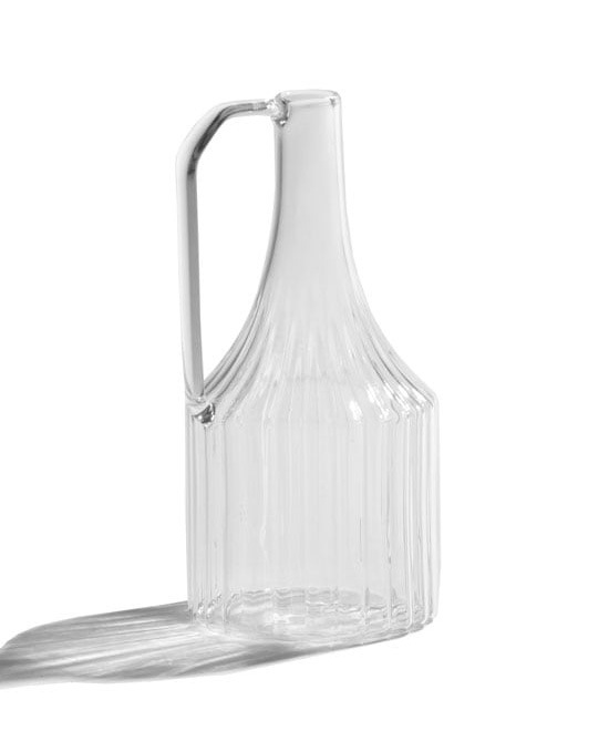 ハンドル付ガラスベースS 17cm M55-1420CL