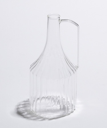 ハンドル付ガラスベースS 17cm M55-1420CL