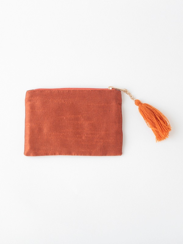 レオパードザリ刺繍ポーチ 15×10cm （3カラー）M42-2238