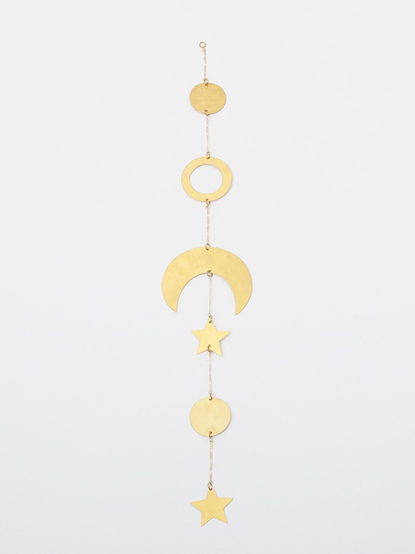 ブラスハンギングディスプレイ（星） M73-2250