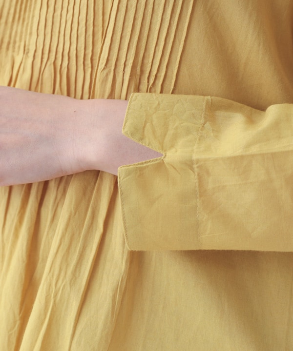 ピンタックコットン2wayブラウス 25W012