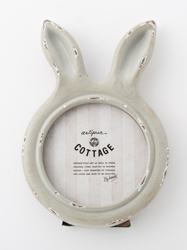 メルヘンシリーズうさぎフォトフレームアンティーク