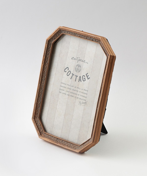 八角 フォトフレームM 12×17cm （2カラー） M45-0732