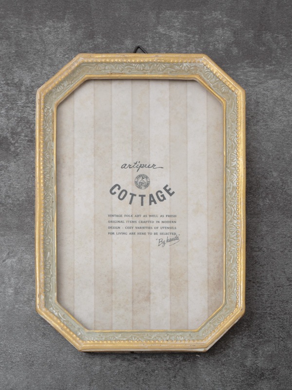 八角 フォトフレームM 12×17cm (2カラー) M45-0732