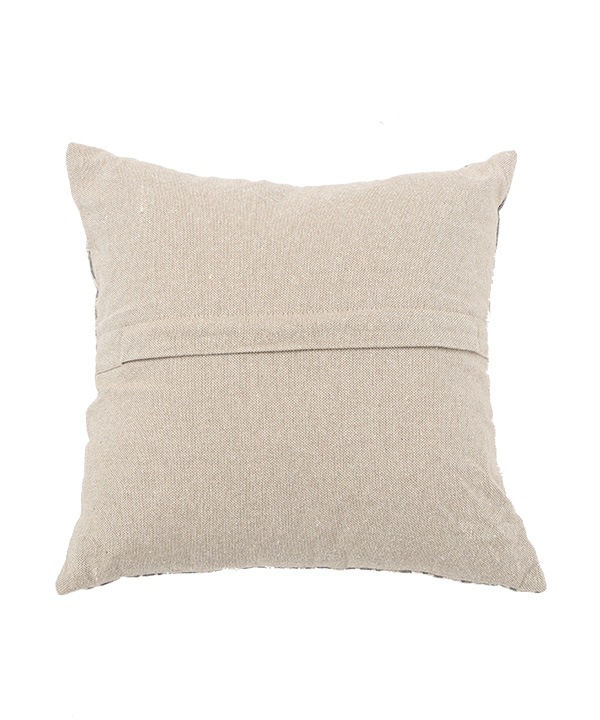 ラグ柄デジタルプリントクッション（2カラー・中綿付き）30cm M30-2539