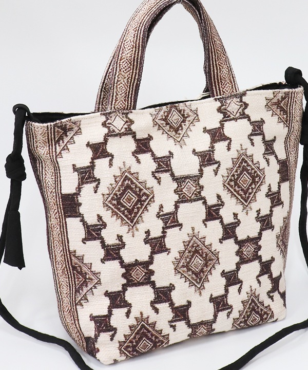 デジタルPtショルダー付ミニトートバッグ H25W261