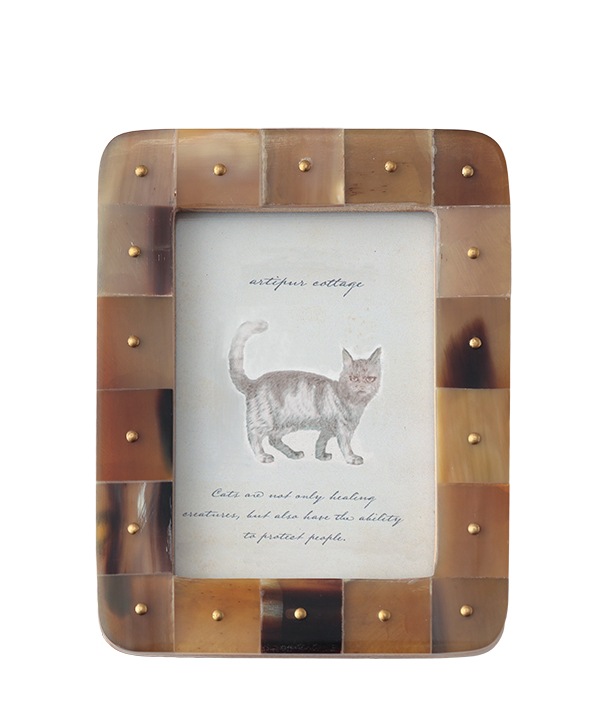 ウッド＆ブラス＆ボーン ミニフォトフレーム 10×13cm M22-2883