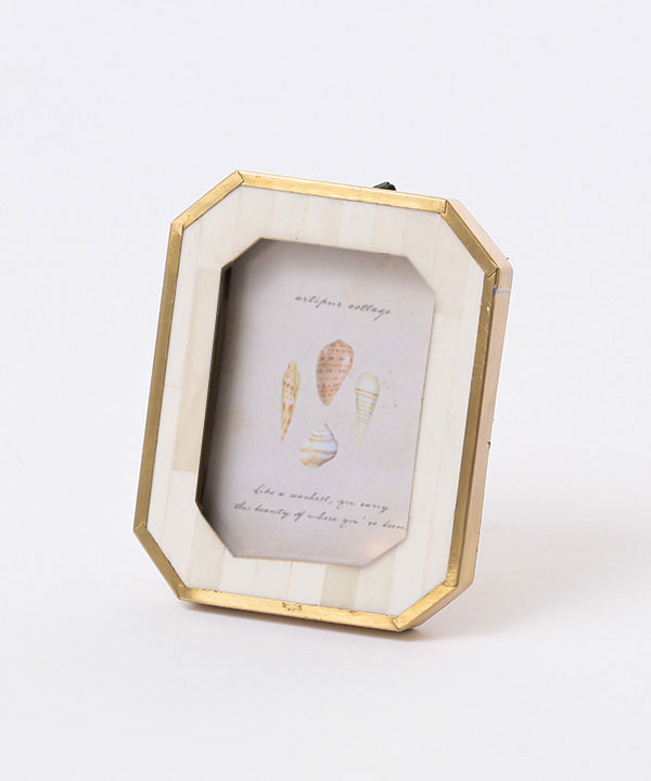 ウッド＆ブラス＆ボーン ミニフォトフレーム 10×13cm M22-2883