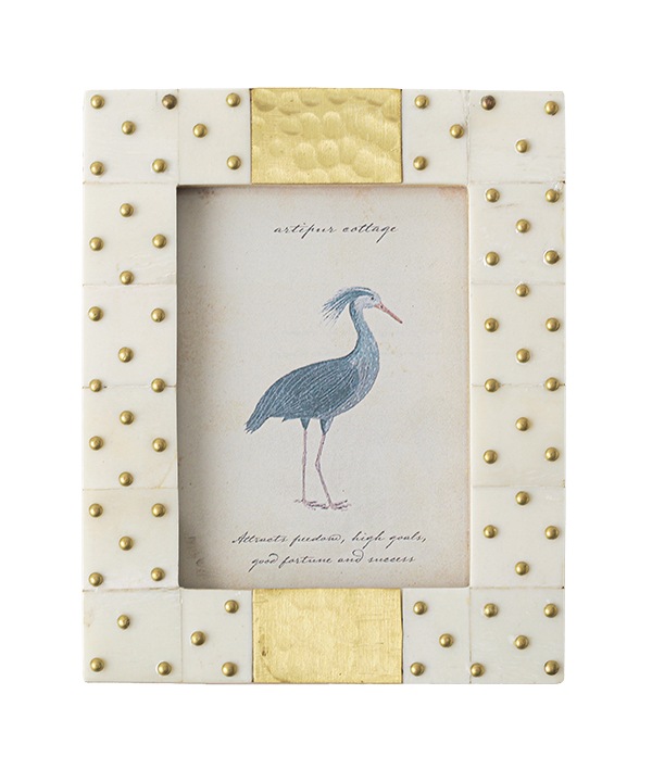 ウッド＆ブラス＆ボーン ミニフォトフレーム 10×13cm M22-2883