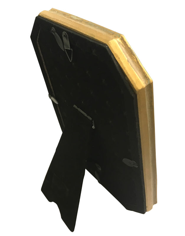 八角 フォトフレームL 14.5×19.5cm （2カラー） M45-0733