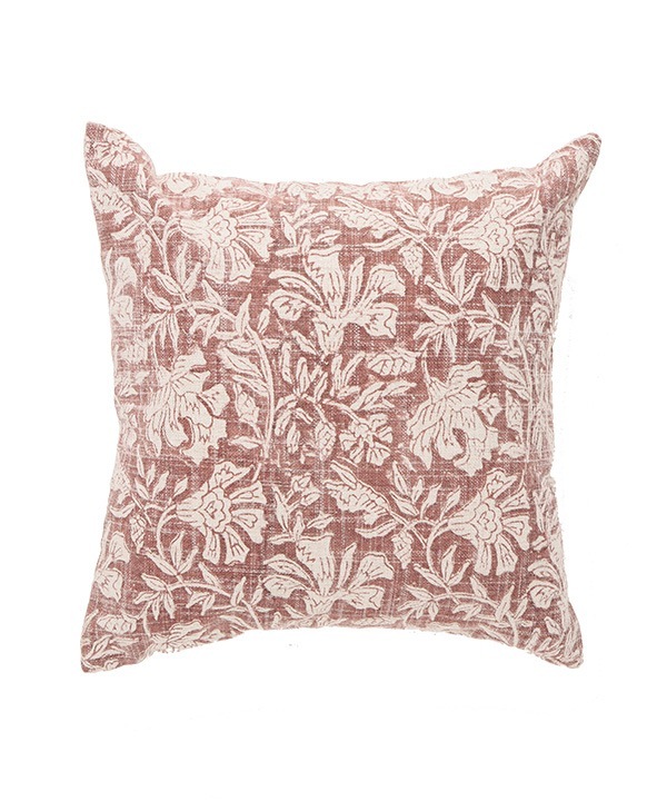 ブロック柄デジタルプリントクッション（2カラー・中綿付き） 30cm M30-2540