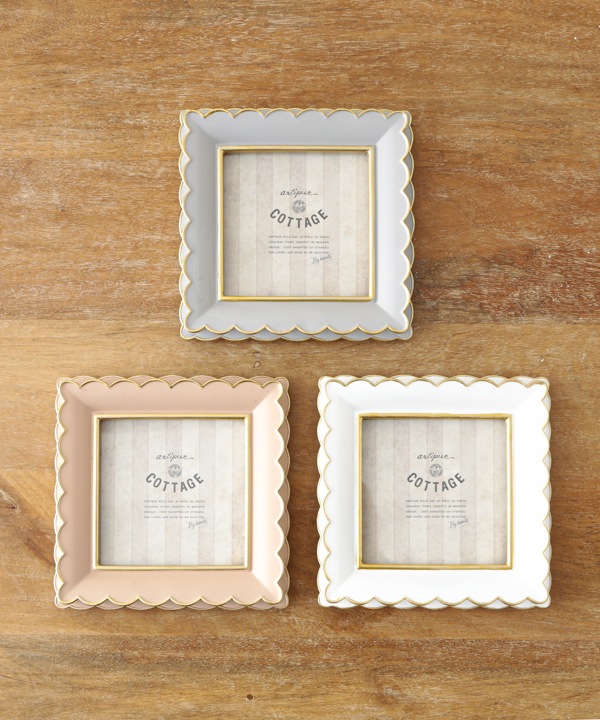 スクエア波形 フォトフレーム 15×15cm M45-2611