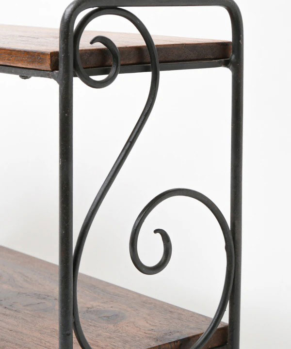 アカシアスクロール2段ラック IAPH058A【2月下旬頃入荷予定】