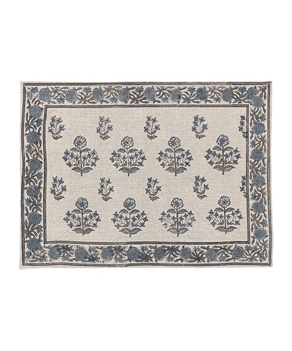 シャンブレーブロックプリント 2wayランチクロス M27-2752