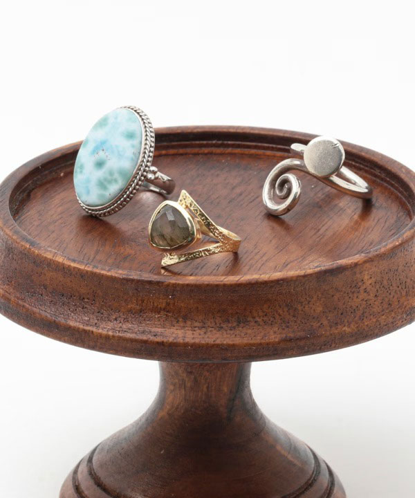 アカシアウッドラウンドトレーL IAPH063LA【3月上旬頃入荷予定】