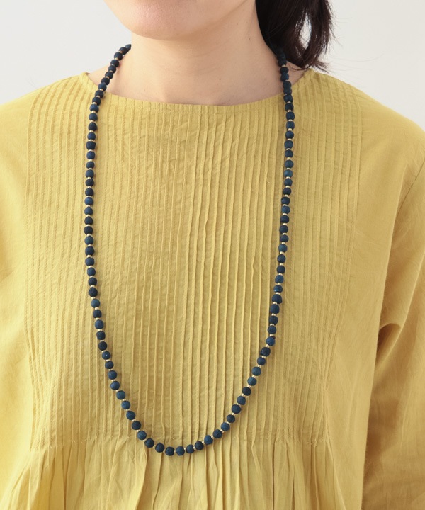 プレーンラリーキルト ロングネックレス A25WIN035