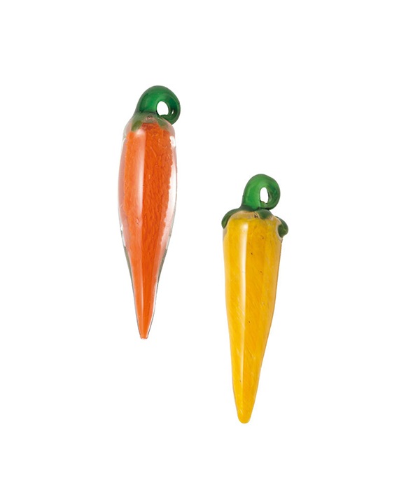 ガラスオブジェ チリ（とうがらし） M18-2617