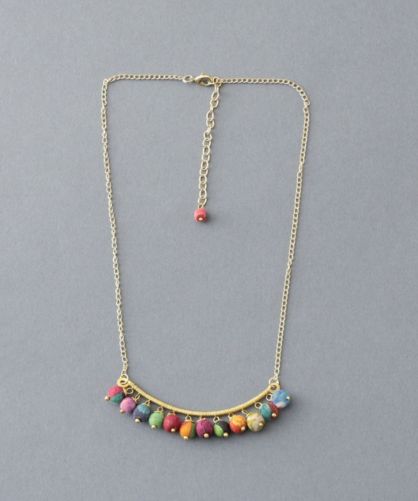 ラリーキルト デザインネックレス A25WIN036MX