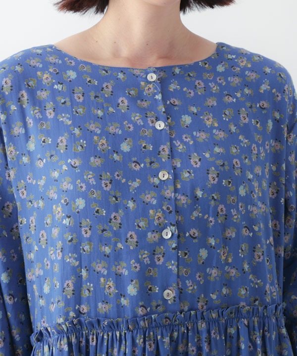 ミニフラワープリントコットン2wayワンピース 25W025