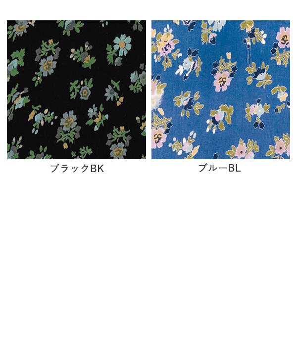 ミニフラワープリントコットン2wayワンピース 25W025