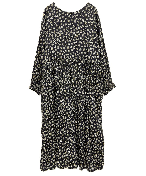 ミニフラワープリントコットン2wayワンピース 25W025