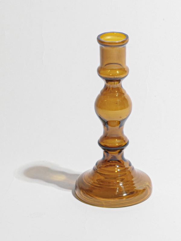 燭台ガラスベース（2カラー）17cm  M15-2100