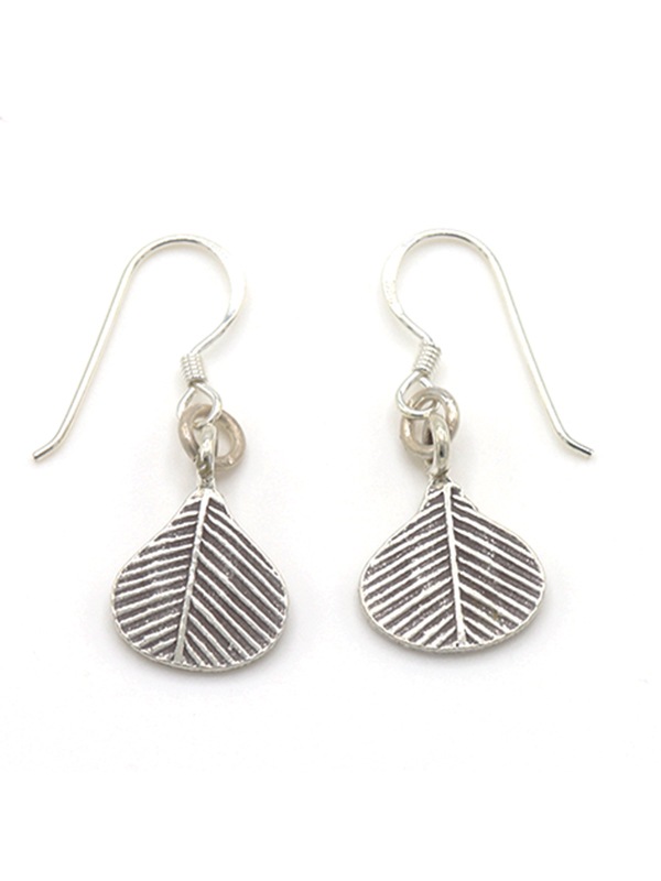 カレンシルバー ドロップリーフ フック ピアス TGSE-2213 ★