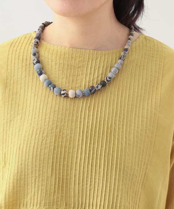 モノトーンラリーネックレス A25WIN037GY