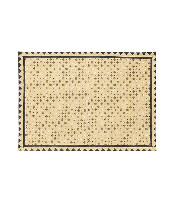 ブロックプリントプリント ランチョンマット M27-2757