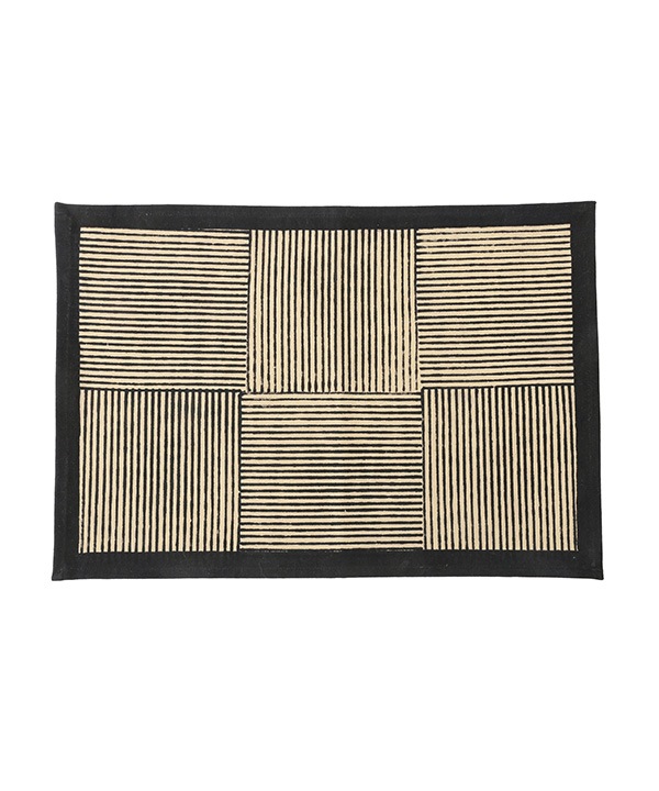 ブロックプリントプリント ランチョンマット M27-2757