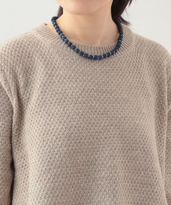 プレーンラリーキルト ショートネックレス A25WIN038