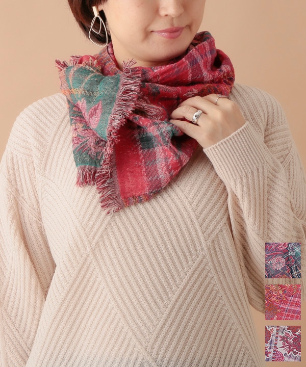 ギターガールジャガードショールカーディガン