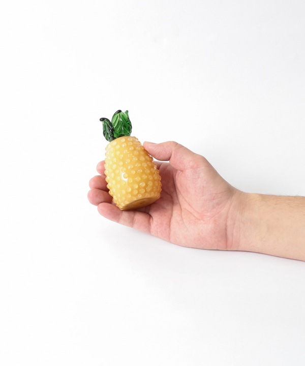 ガラスオブジェ パイナップル M18-2621