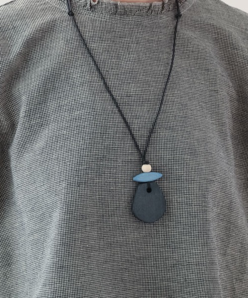 ウッド ドロップトップネックレス A25WPN098