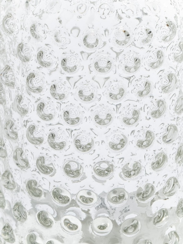 片手 ドット ガラスベース 16.5cm M15-2104