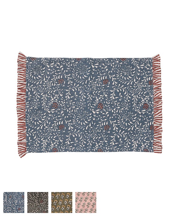 スラブコットンプリント ランチョンマット M19-2632