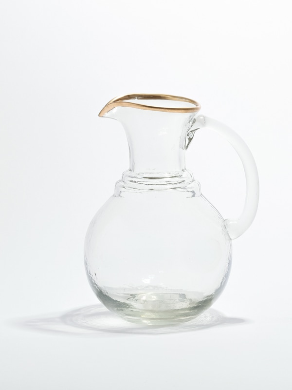 片手 ガラスベース 18.5cm M15-2106