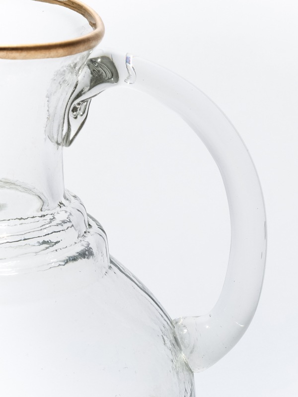 片手 ガラスベース 18.5cm M15-2106