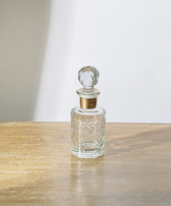 切子格子 ガラス香水びんS 12cm M15-1051S | インテリア雑貨,小物収納