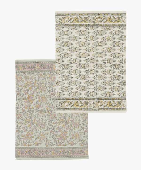 ブロックプリントランチョンマット M20-2976【2月下旬頃入荷予定】